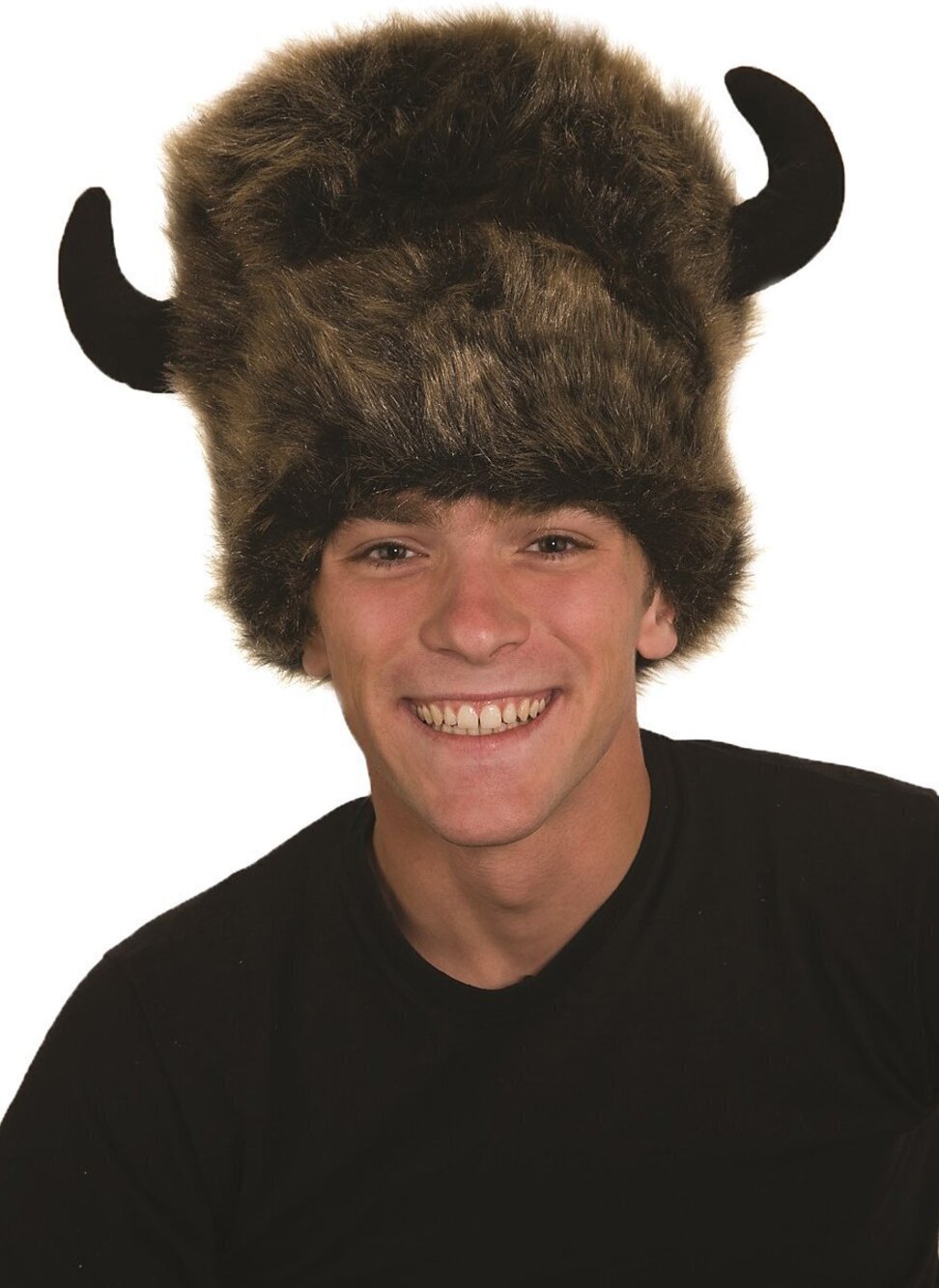 7242 Adult Furry Bison Hat